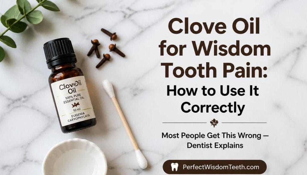 Clove Oil for Wisdom Tooth Pain Exactly How to Use It (Most People Do It Wrong)