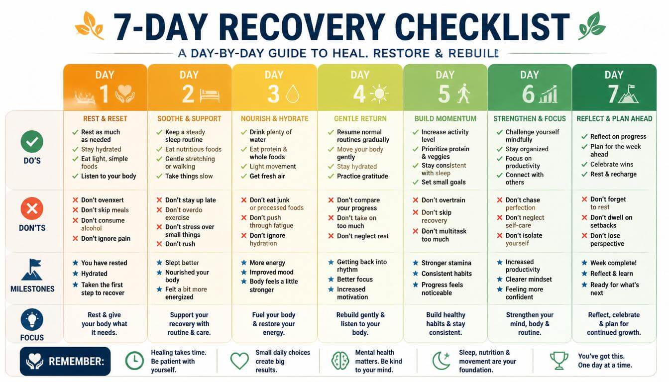 First week recovery timeline after wisdom teeth removal before returning to exercise