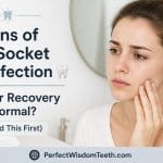Signs of Dry Socket and Infection After Wisdom Teeth Removal — Is Your Recovery Normal?