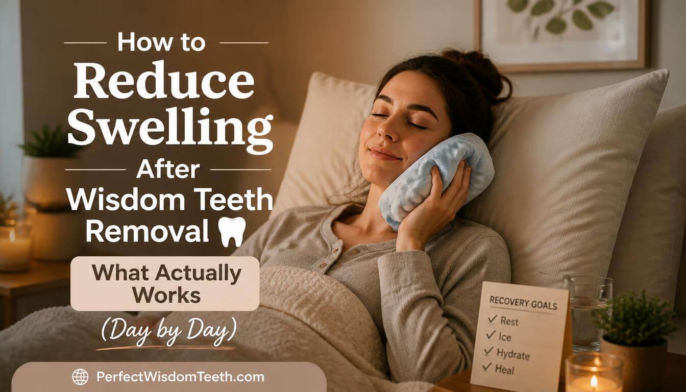 How to reduce swelling after wisdom teeth removal during early recovery